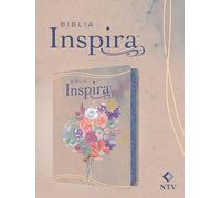 Biblia Inspira: Nueva traduccion viviente, acuarela rosa, sentipiel: La Biblia que inspira tu creatividad
