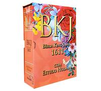 Bíblia King James 1611 com Estudo Holman Feminina - Portugues do Brasil