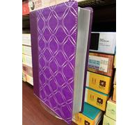 Biblia Letra Grande Reina 1960 Tamaño Manuale Con Referencias, Violeta 12 Punto