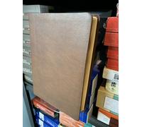 Biblia Lettera Gigante NVI Cuoio Ecologico Marrone Lettera 13 PUNTI