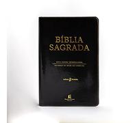 Biblia NVI Couro Soft Pret Letras Vermelhas Indice de Dedo Leitura Perfeita (Em Portugues do Brasil)