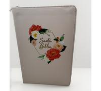 Biblia Para Mujer Letra 12 Reina 1960 Durazno Flores Chiusura Indice