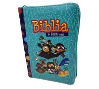 Biblia Para Niños Mi Gran Vieje Rvr , 1960 Turquesa Con Indice Y Chiusura