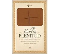 Biblia Plenitud / Spirit-Filled Bible: Reina Valera 1960, terracota, estudio