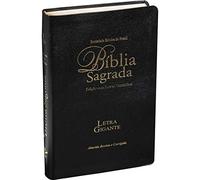 Bíblia RC Letra Gigante com Índice - Luxo Preta