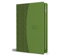 Biblia Reina Valera 1960 Tamaño grande, letra grande piel verde con cremallera / Spanish Holy Bible RVR 1960. Large Size, Large Print Green Leather with Zipp