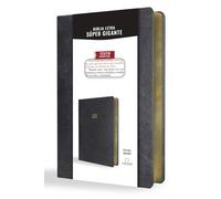 Biblia Reina Valera letra súper gigante, símil piel negro / Spanish Bible Reina Valera Super Giant Print, Black Leathersoft: Biblia Reina Valera 1909, ... 1909, Super Giant Print, Leathersoft, Black