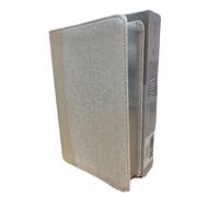 Santa Biblia / Holy Bible: Reina-Valera 1960, filigrana blanca/rosa palo símil piel, recuerdo de boda / White Filigree/Blush LeatherTouch