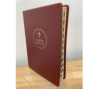 Biblia Ultrafina Sentipil Rojizo Reina V.1960 Con Indice Referencias Cruzadas