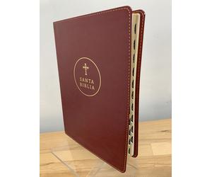 Biblia Ultrafina Sentipil Rojizo Reina V.1960 Con Indice Referencias Cruzadas