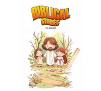 Biblical Stories to Color: Book of Bible Stories for Coloring