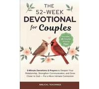 Biblical Teachings The 52-W evotional for Couples (Tascabile)