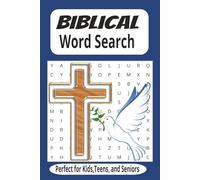 Biblical Word Search Puzzle Book: Word Search with Easy to Read Print about God,Biblical People,and More | 6x9 inches, 110 pages,| 50+puzzles... Gift for Holidays,Free Times, and Birthdays