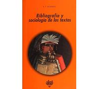 Bibliografía y sociología de los textos: 238