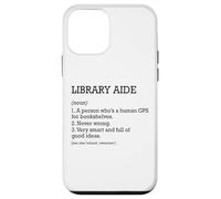 Biblioteca Aiuto Definizione di lavoro Personalizzato Divertente Aiuto Biblioteca Custodia per iPhone 12 mini
