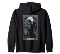 Biblioteca al Chiaro di Luna The Reader Dragon Tarot Fantasy Felpa con Cappuccio