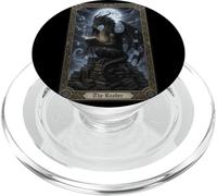 Biblioteca al chiaro di luna The Reader Dragon Tarot Fantasy PopSockets PopGrip per MagSafe