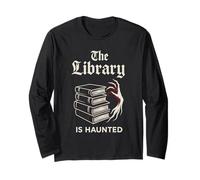 Biblioteca infestata Libri gotici Archivi spettrali Lettore spettrale Maglia a Manica