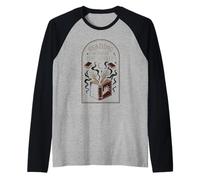 Biblioteca infestata Libri gotici Archivi spettrali Lettore spettrale Maglia con Maniche Raglan