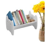 Biblioteca multifunzionale per ufficio - Libreria compatta per ufficio, scaffale per libri da bancone | Scaffale per libri creativo per sala studio, organizzatore per ufficio a casa per li