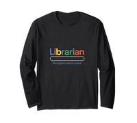 Bibliotecario - Il motore di ricerca originale - Divertente Maglia a Manica