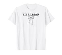 Bibliotecario Scolastico, Regalo per Il Giorno della Biblioteca, apprezzamento degli Insegnanti Maglietta