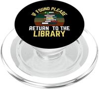 Bibliotecario se trovato, torna al lettore retrò della biblioteca PopSockets PopGrip per MagSafe