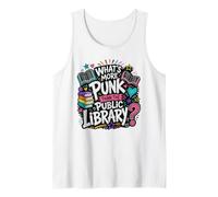 Biblioteche Divertenti Cosa c'è di più Punk della Biblioteca pubblica Canotta