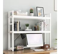 Bibliothèque De Bureau pour Bureau D'Ordinateur-Étagère De Comptoir Réglable, Support D'Organisation De Bibliothèque De Bureau, Support D'Imprimante De Bureau, Étagère De Rangement De Bureau