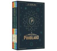 Bibliothèque De Poudlard La Coffret N.é.: Coffret en 3 volumes : Le quidditch à travers les âges ; Les animaux fantastiques ; Les contes de Beedle le barde