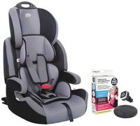 Bibo BIBO1356ALARM seggiolino antiabbandono, Grigio/Nero