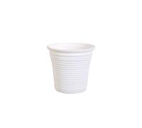 Bibo Natural 50 Bicchieri Caffe' Bianchi Biodegradabili e Compostabili 80 cc
