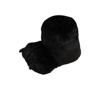 BIBOKAOKE Pantofole da donna carino artiglio d'orso, invernali, soffici, scarpe da cosplay, calde per interni, stivali da donna in cotone, stivali da pelliccia, Stile T01 Nero, 40.5 EU