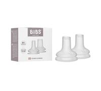BIBS Beccuccio per l’allenamento - Confezione da 2 - Senza BPA, beccuccio in silicone morbido, ideale per la transizione dal biberon alla tazza, adatto a bambini da 6+ mesi
