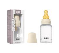 BIBS Anti-Colic Baby Bottle Latex biberon anticolica con tettarella in gomma Ivory 150 ml