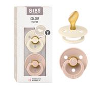 BIBS Colour Anatomical, Set di 2 ciucci, succhietto senza BPA, Tettarella anatom