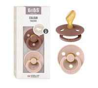 BIBS Colour Anatomical, Set di 2 ciucci, succhietto senza BPA, Tettarella anatom
