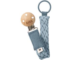 BIBS Paci Braid fermaglio per ciuccio Petrol / Baby Blue 1 pz