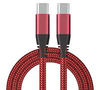 BIBTIM Cavo USB C a USB C 1M 2M 3M, 3-Pezzi 60W USB 2.0 Tipo C Compatibile con MacBook iPad Air 5 Pro 2021 Galaxy S22 S21 Ultra S20 FE S10 A12 Mi 11 Note 10 Pixel 6 5 4a