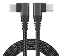 BIBTIM Cavo USB C a USB C [3 Pezzi:3M] cavo USB 2.0 Type-C a ricarica rapida da 60W 20V/3A, compatibile con MacBook iPad Air 5 Pro 2021 Galaxy S22 S21 Ultra S20 FE S10 A12 Mi 11 Note 10 Google Pixel 7