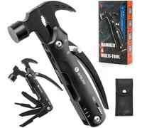 BIBURY Idee Regalo Uomo Compleanno, 12 in 1 Multitool Gadget Utili, Idee Regalo Natale Uomo, Pinza Multiuso Campeggio, Regalo Anniversario per Lui, Regali per Lui, Regali Natale per Lui