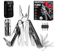 BIBURY Idee Regalo Uomo, Pinza Multiuso, Multitool Gadget Utili, Idee Regalo Natale Uomo, Campeggio Accessori, Regali Compleanno Anniversario per Lui, Regali Natale per Lui