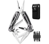BIBURY Pinza Multiuso, Coltello Multiuso in Acciaio Inossidabile, Pinza Multifun