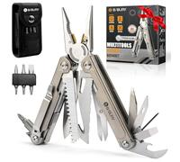 BIBURY Pinza Multiuso, Idee Regalo Uomo, Multitool Gadget Utili, Idee Regalo Natale Uomo, Campeggio Accessori, Regali Natale Anniversario Compleanno per Lui