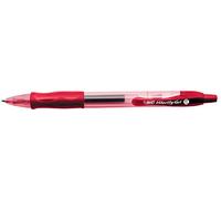 BIC 094562 - Penna a Sfera a Scatto Velocity Gel 0.7 mm Rosso