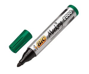Bic 153394 Permanentmarker 2000 Rundspitze, grün
