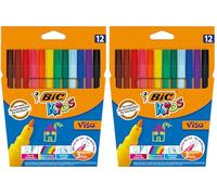 Bic 384172 Pennarello Lavabile (Confezione da 2)