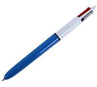 BIC 4-Colour 725419 Retractable 4 Colours Ballpoint Pen, 0.4 mm - multi-colour