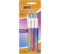 Bic 4 colori sfumati, confezione da 3