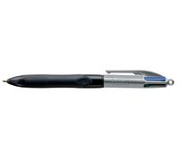 Penna a scatto Bic 4 Colours - 217043 Penna 4 colori a scatto con tratto da 0.4 mm e fusto di colore nero in confezione da 1 Pz.